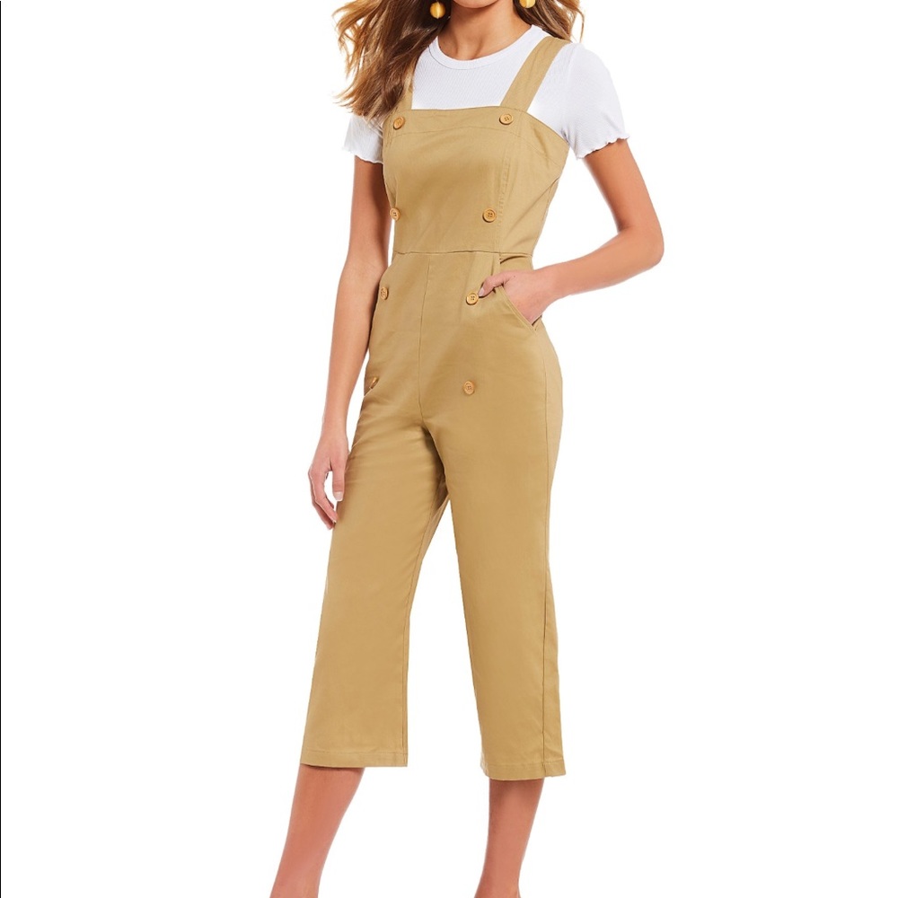 GB front button jumpsuits